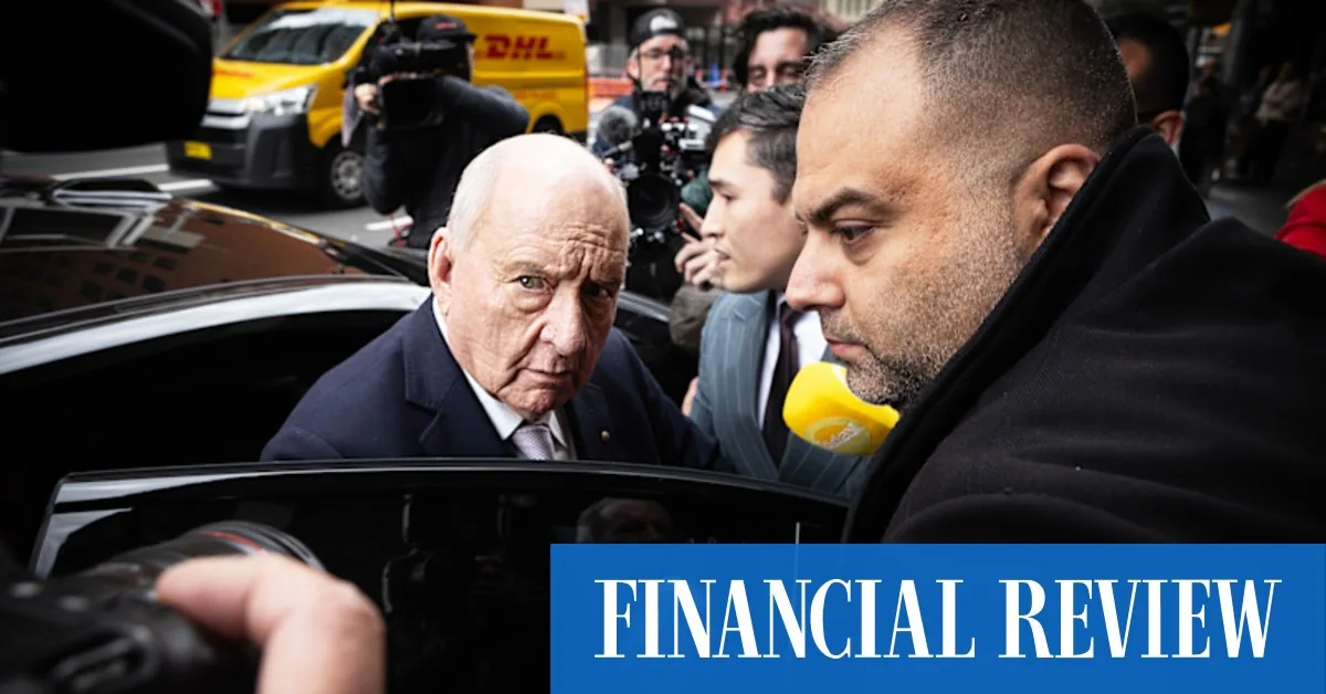 Former Australian radio host and national rugby coach Alan Jones on trial for sex charges - ABC News