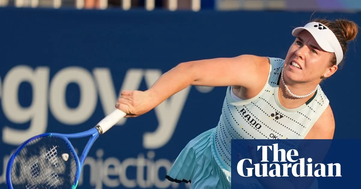 New beginnings for Wimbledon champion Linda Noskova