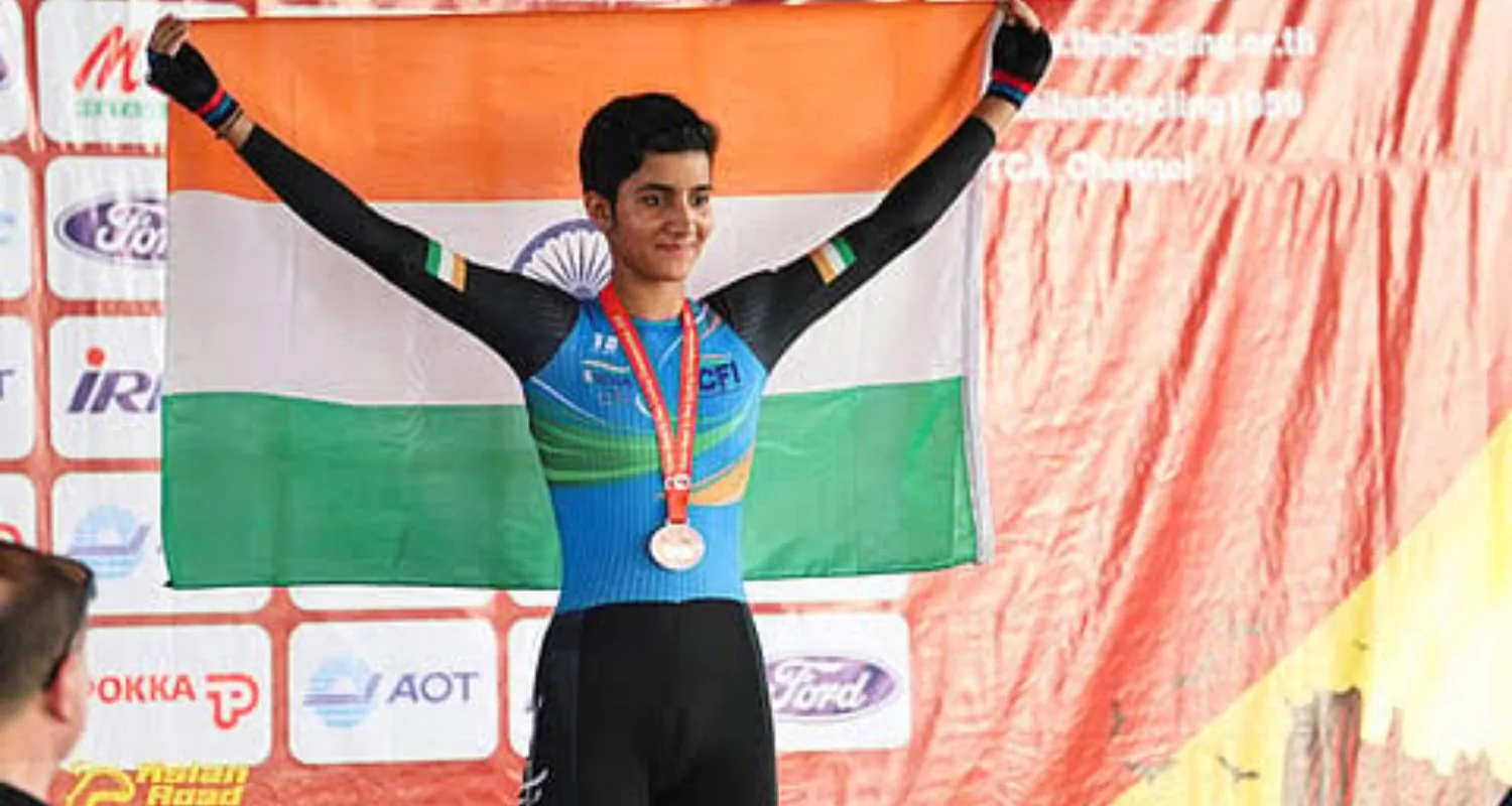 Who is Harshita Jakhar, the Rajasthan cyclist who started on Patiala's roads and made history at Tour de F