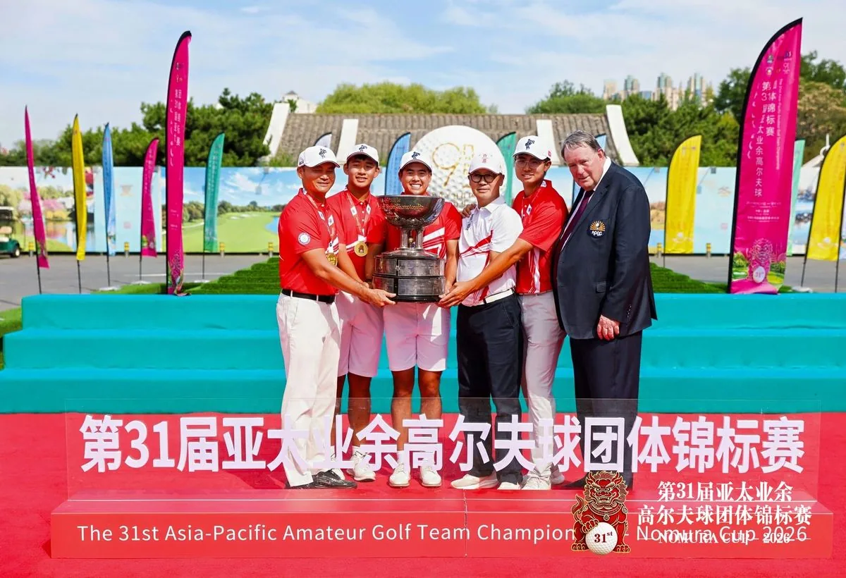 Markus Lam Named Nomura Cup Champion