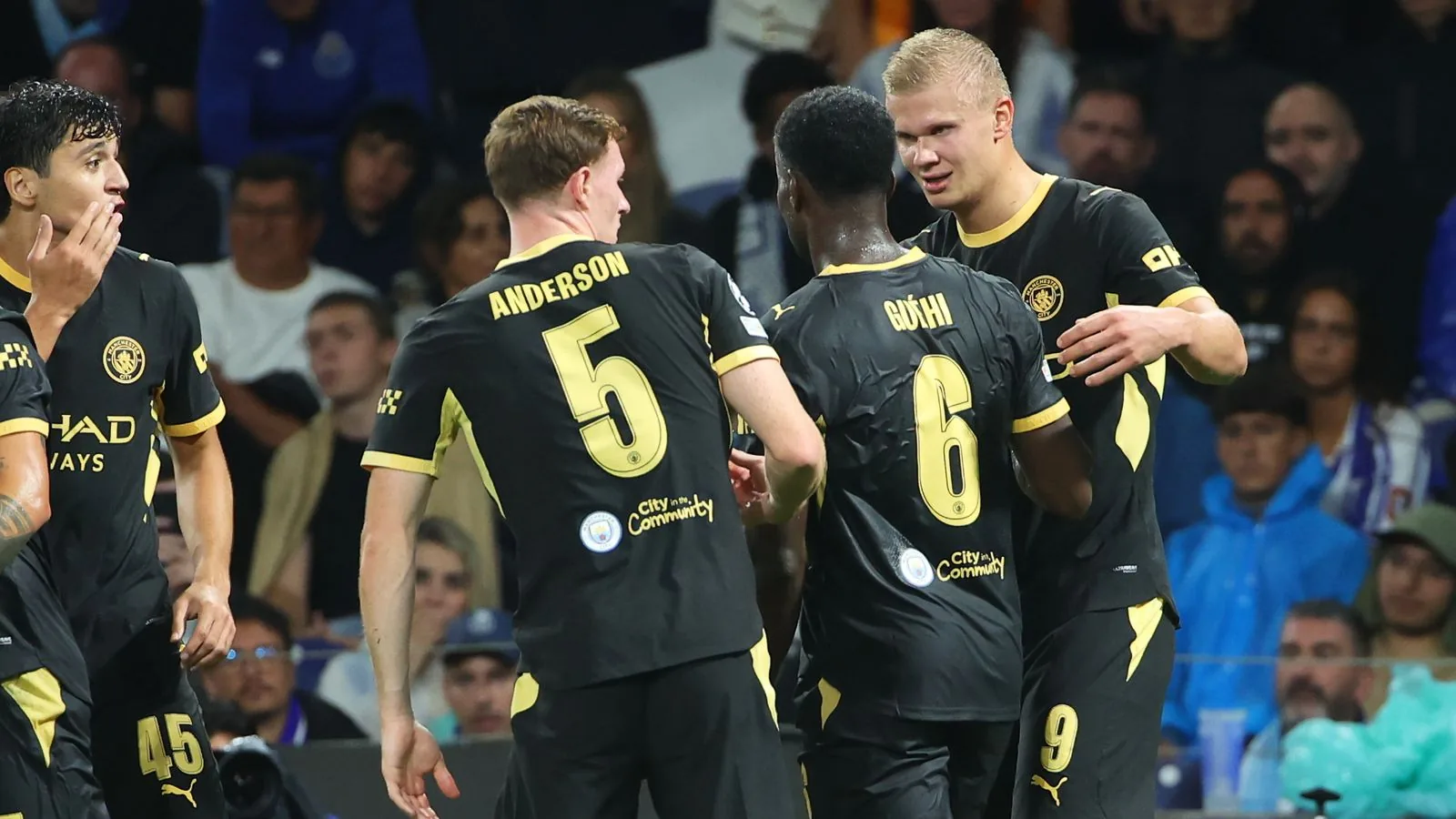 FC Porto 0-2 Manchester City: Erling Haaland earns Enzo Maresca a first Champions League win as City head coach but English side fail to impress